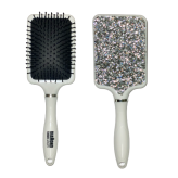 Golden brush with LOGO  + set of 4 clips