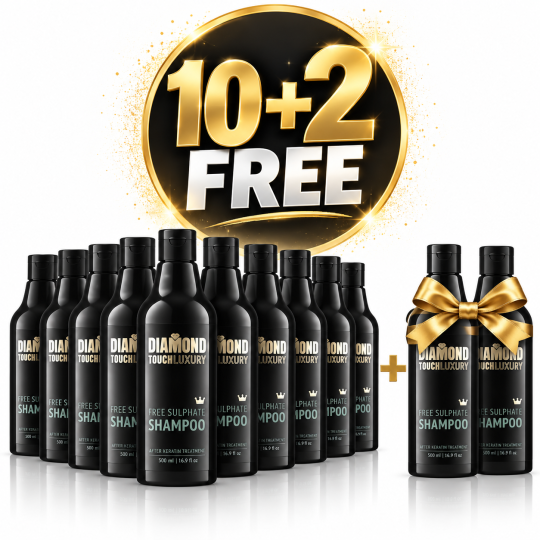 10+2 FREE DIAMOND SULPHATE FREE SHAMPOO 500ML (daily use)