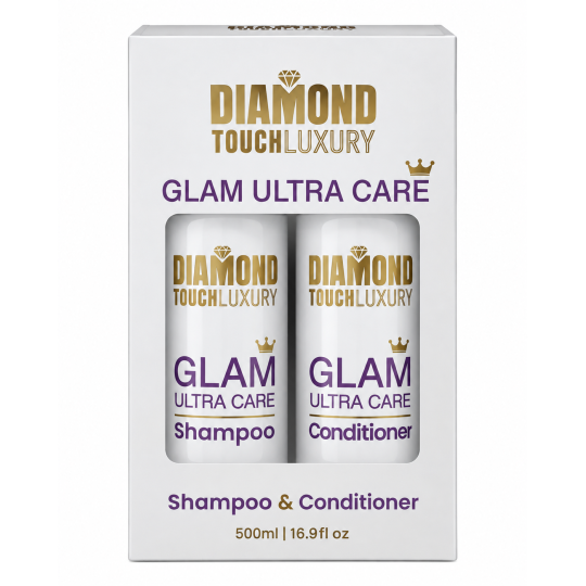KIT: Shampoo 250ml + Conditioner 250ml GLAM