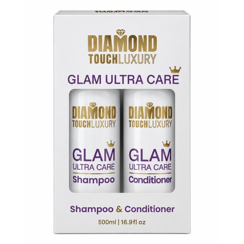 KIT: Shampoo 250ml + Conditioner 250ml GLAM