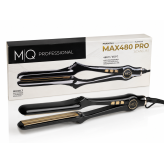 PROSTOWNICA TYTANOWA CZARNA  MQ MAX480 PRO TITANIUM PROFESJONALNA KERATYNA NANOPLASTIA BOTOX